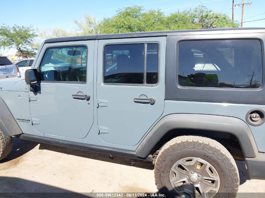 2014 Jeep Wrangler Unlimited Rubicon VIN: 1C4BJWFG7EL156345 Lot: 39612342