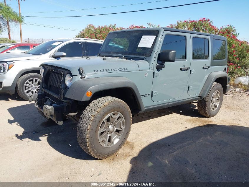 2014 Jeep Wrangler Unlimited Rubicon VIN: 1C4BJWFG7EL156345 Lot: 39612342