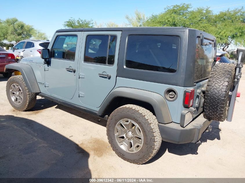 2014 Jeep Wrangler Unlimited Rubicon VIN: 1C4BJWFG7EL156345 Lot: 39612342