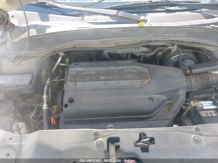 2004 Honda Pilot Ex-L VIN: 2HKYF18604H548802 Lot: 39612352