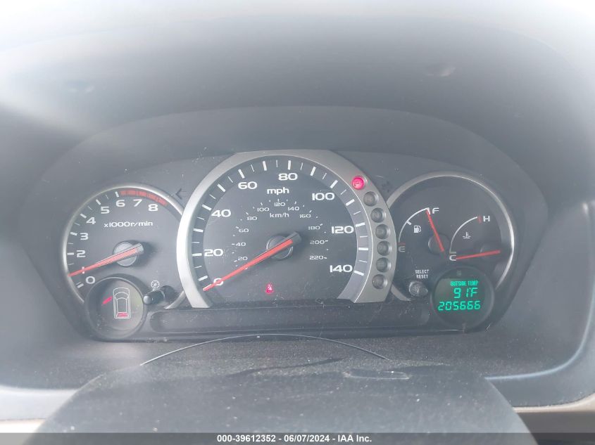 2004 Honda Pilot Ex-L VIN: 2HKYF18604H548802 Lot: 39612352