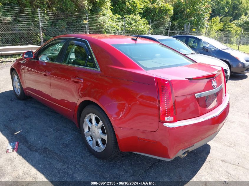 2008 Cadillac Cts Standard VIN: 1G6DG577180180763 Lot: 39612353