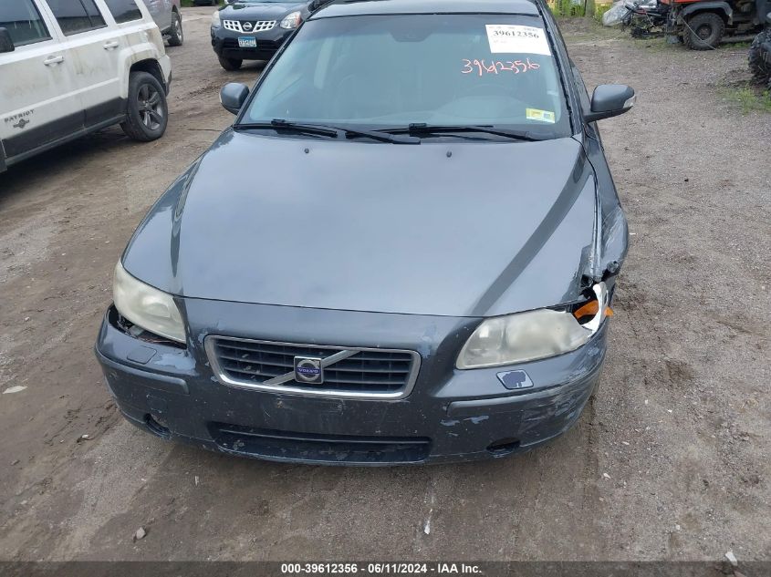 2007 Volvo S60 2.5T VIN: YV1RS592172615703 Lot: 39612356