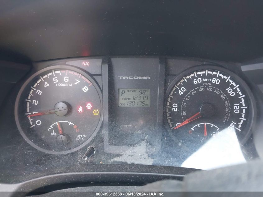 2017 Toyota Tacoma Sr VIN: 5TFRX5GN3HX101876 Lot: 39612358