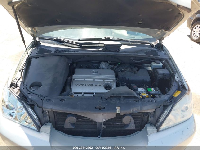 2004 Lexus Rx 330 VIN: JTJGA31U940024136 Lot: 39612362