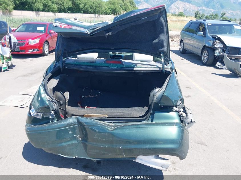 1999 Toyota Camry Le VIN: 4T1BG22K6XU883440 Lot: 39612379