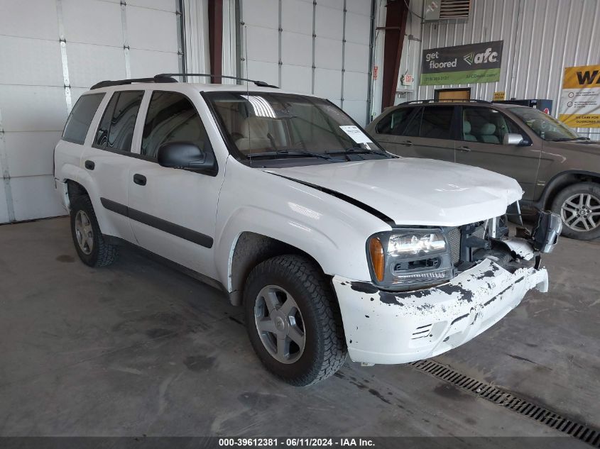 1GNDT13S852206357 2005 Chevrolet Trailblazer Ls