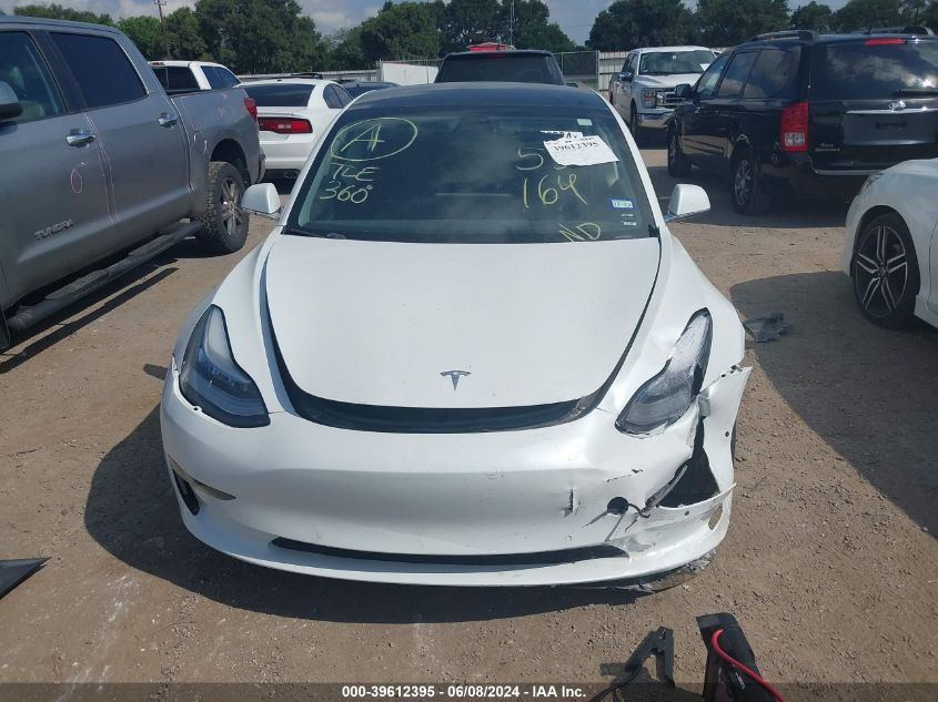 2019 Tesla Model 3 Long Range/Performance VIN: 5YJ3E1EB0KF530164 Lot: 39612395