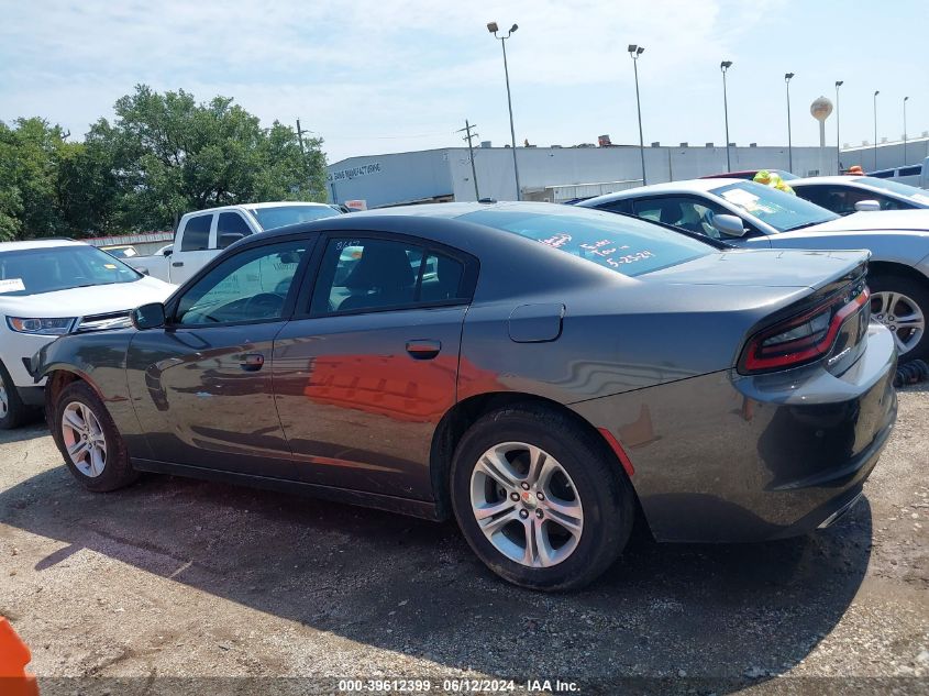 2022 Dodge Charger Sxt VIN: 2C3CDXBG5NH264066 Lot: 39612399