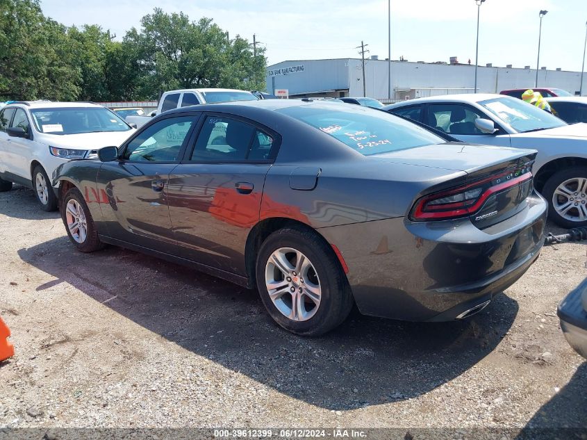 2022 Dodge Charger Sxt VIN: 2C3CDXBG5NH264066 Lot: 39612399