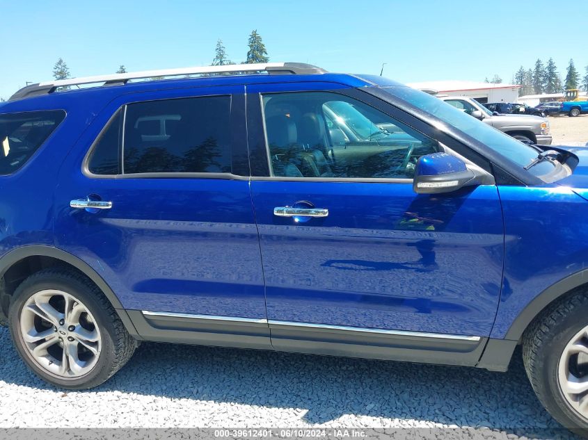 2015 Ford Explorer Limited VIN: 1FM5K8F83FGB74751 Lot: 39612401