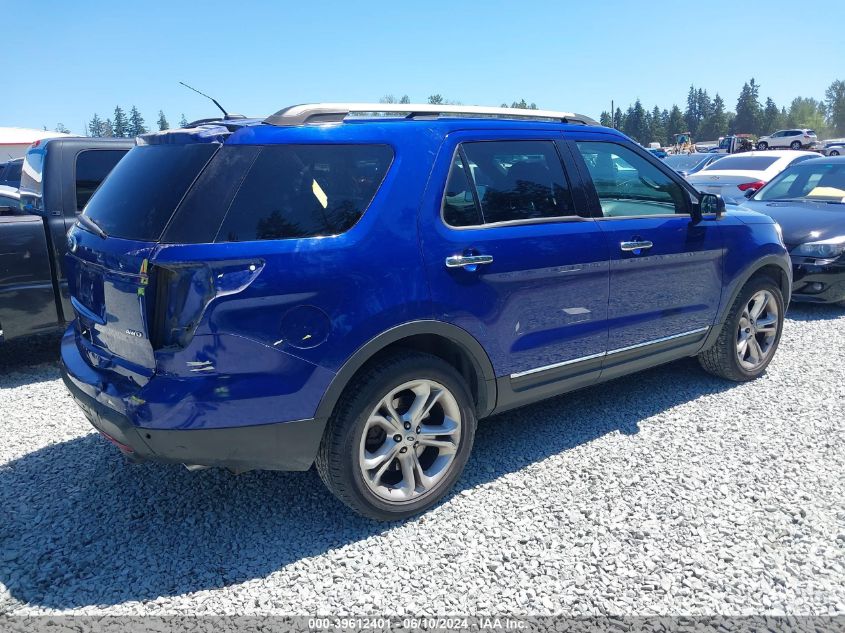 2015 Ford Explorer Limited VIN: 1FM5K8F83FGB74751 Lot: 39612401