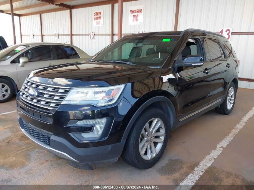 1FM5K7D82GGC59062 2016 Ford Explorer Xlt