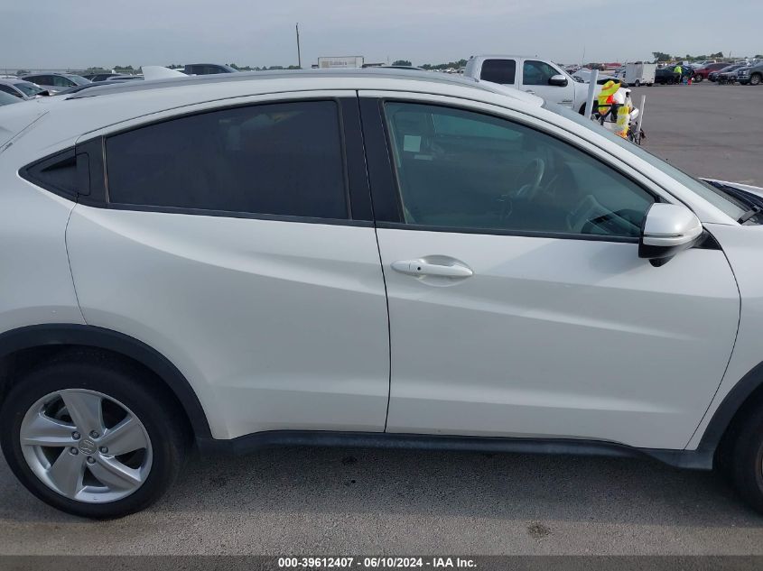 2019 Honda Hr-V Ex VIN: 3CZRU5H51KM704405 Lot: 39612407