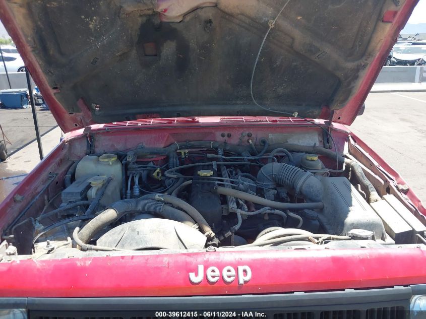 1996 Jeep Cherokee Sport/Classic VIN: 1J4FJ68SXTL286484 Lot: 39612415