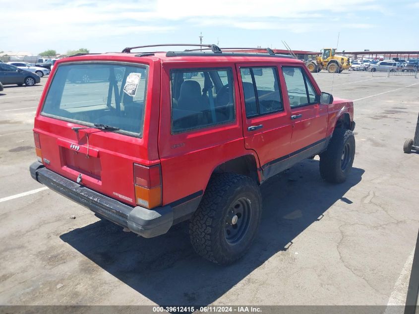 1996 Jeep Cherokee Sport/Classic VIN: 1J4FJ68SXTL286484 Lot: 39612415