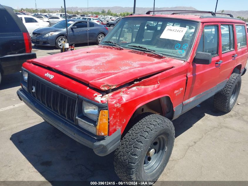 1996 Jeep Cherokee Sport/Classic VIN: 1J4FJ68SXTL286484 Lot: 39612415