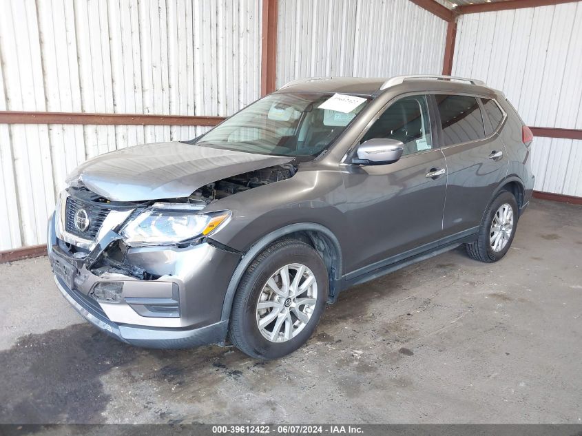 2019 Nissan Rogue Sv VIN: KNMAT2MT2KP547020 Lot: 39612422