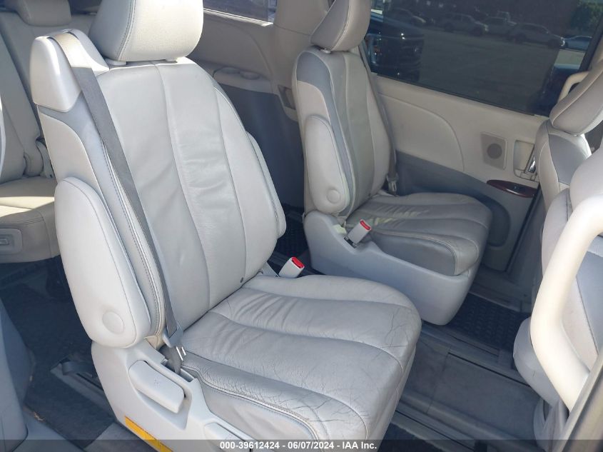 2012 Toyota Sienna Limited V6 7 Passenger VIN: 5TDYK3DCXCS254934 Lot: 39612424