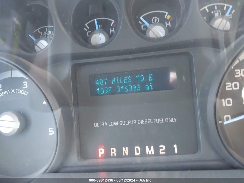 2012 Ford F-250 Xl VIN: 1FT7X2BTXCEC92700 Lot: 39612436