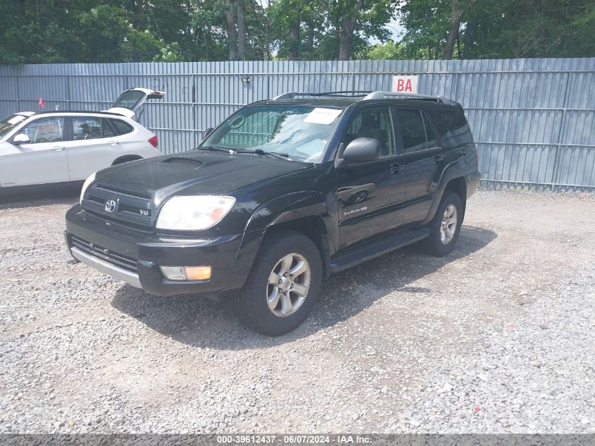 2005 Toyota 4Runner Sr5 Sport V8 VIN: JTEBT14R350054748 Lot: 39612437