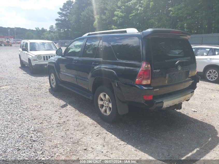 2005 Toyota 4Runner Sr5 Sport V8 VIN: JTEBT14R350054748 Lot: 39612437