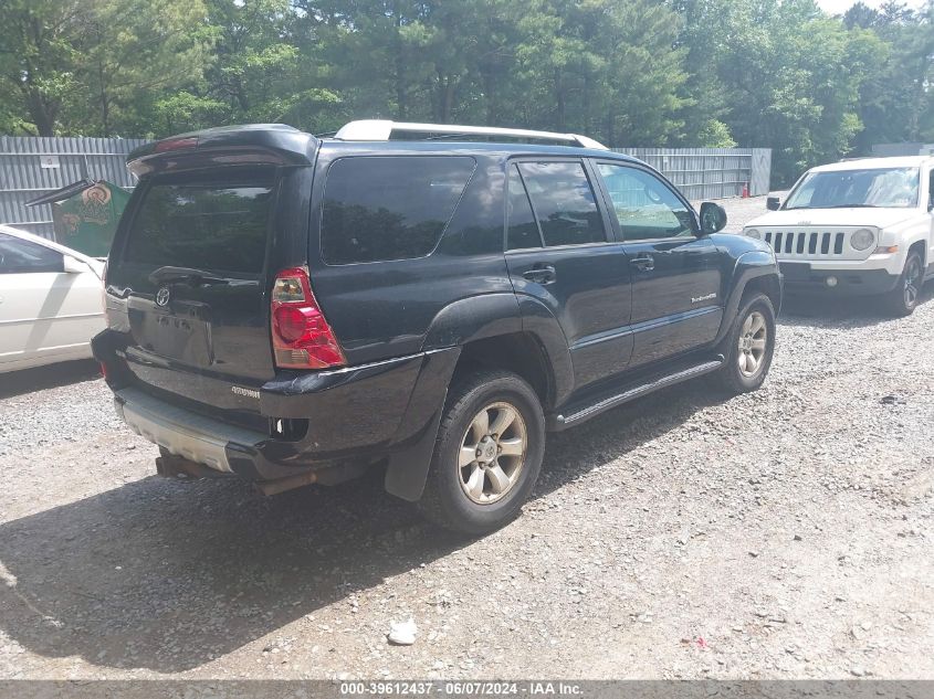 2005 Toyota 4Runner Sr5 Sport V8 VIN: JTEBT14R350054748 Lot: 39612437