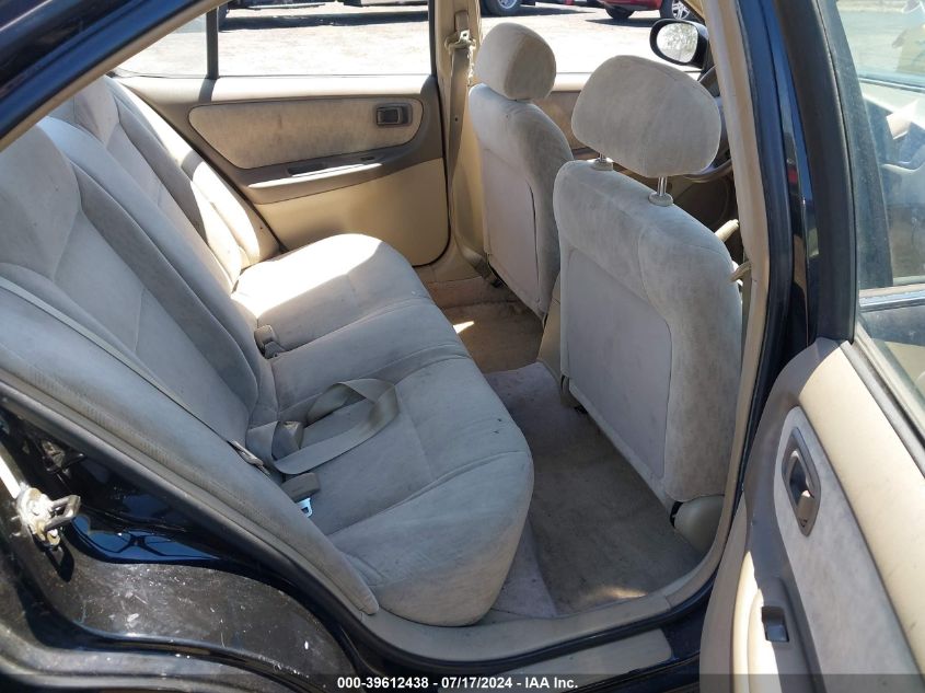 1999 Nissan Altima Gle/Gxe/Se/Se-L/Xe VIN: 1N4DL01D9XC123840 Lot: 39612438