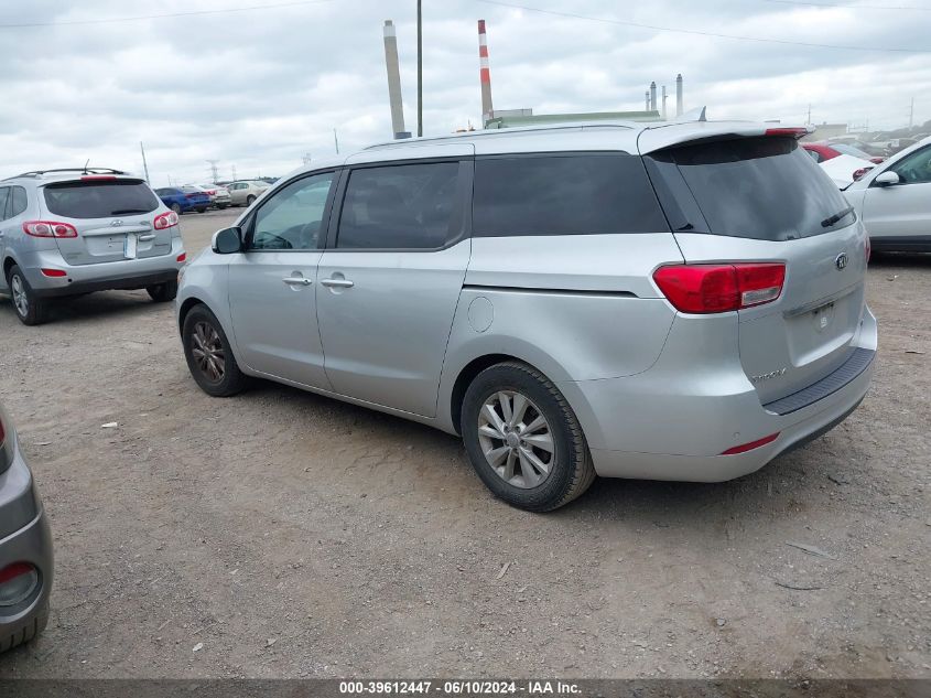 2016 Kia Sedona Lx VIN: KNDMB5C16G6081932 Lot: 39612447