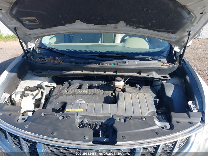 2011 Nissan Murano Le VIN: JN8AZ1MW0BW158387 Lot: 39612458