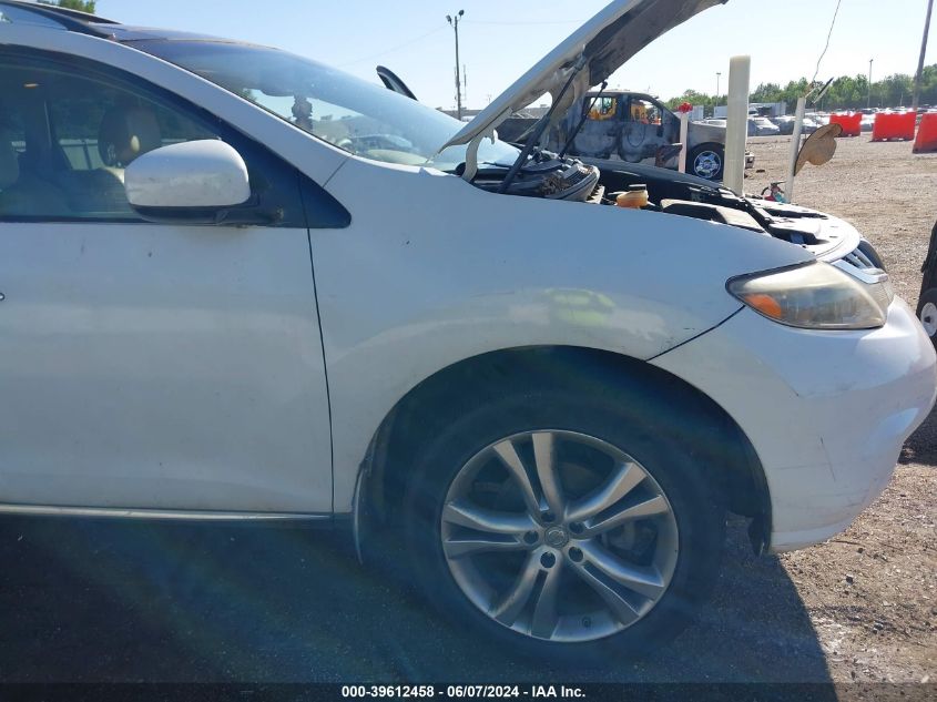 2011 Nissan Murano Le VIN: JN8AZ1MW0BW158387 Lot: 39612458