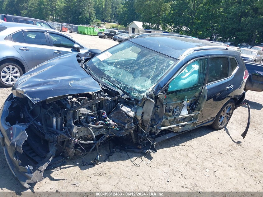 2015 Nissan Rogue Sl VIN: 5N1AT2MV4FC914011 Lot: 39612463