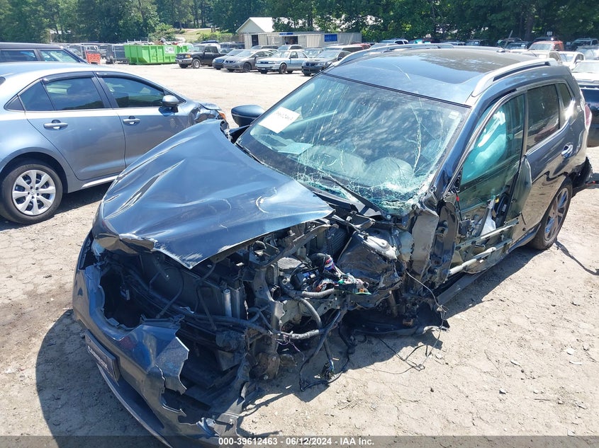 2015 Nissan Rogue Sl VIN: 5N1AT2MV4FC914011 Lot: 39612463