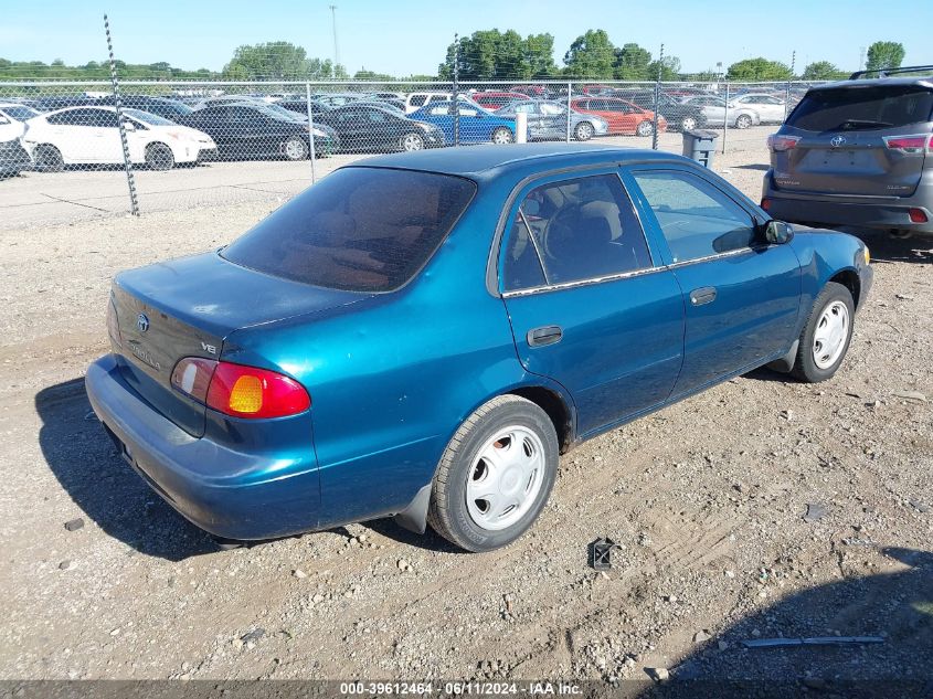 1998 Toyota Corolla Ve/Ce/Le VIN: 1NXBR12E0WZ112775 Lot: 39612464