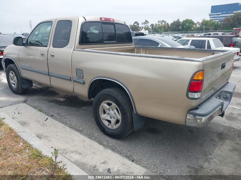 2001 Toyota Tundra Sr5 V8 VIN: 5TBRT34111S193947 Lot: 39612483