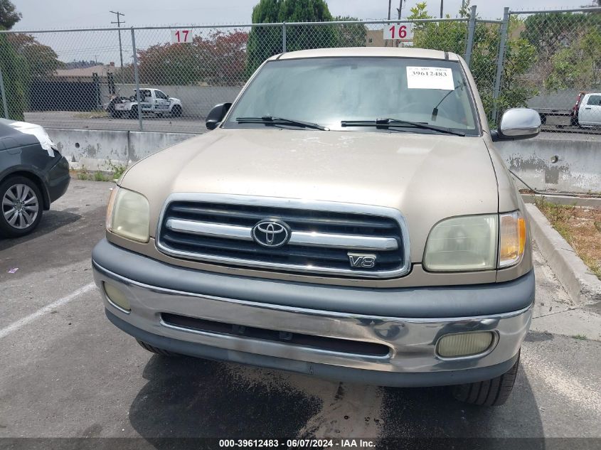 2001 Toyota Tundra Sr5 V8 VIN: 5TBRT34111S193947 Lot: 39612483