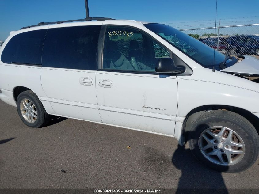 1999 Dodge Grand Caravan Se VIN: 1B4GP44G8XB561535 Lot: 39612485