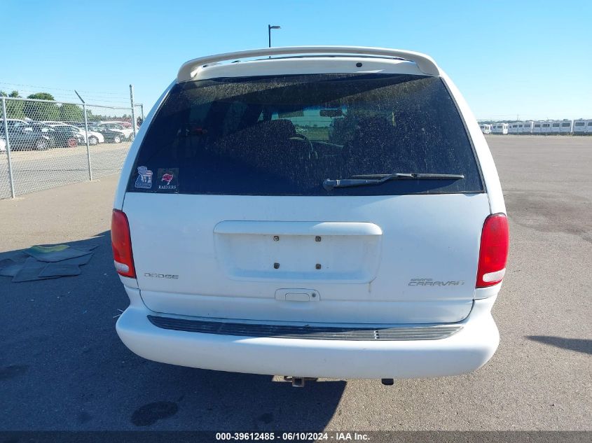 1999 Dodge Grand Caravan Se VIN: 1B4GP44G8XB561535 Lot: 39612485