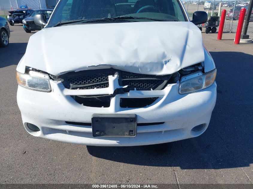 1999 Dodge Grand Caravan Se VIN: 1B4GP44G8XB561535 Lot: 39612485