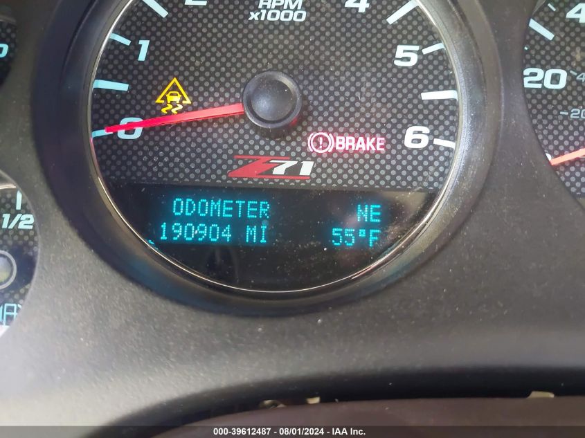 2010 Chevrolet Silverado 1500 Ltz VIN: 3GCRKTE38AG162168 Lot: 39612487