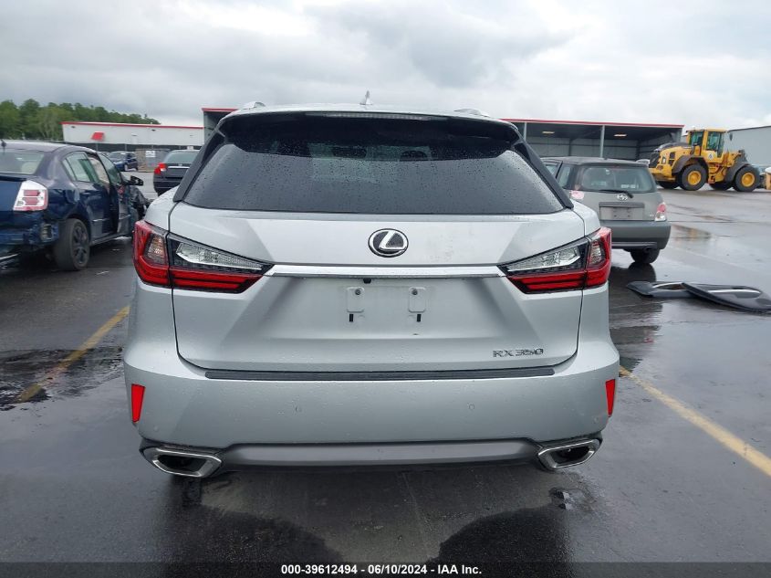 2016 Lexus Rx 350 VIN: 2T2ZZMCA0GC023721 Lot: 39612494