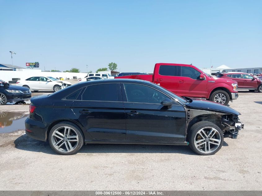 2018 Audi A3 2.0T Premium VIN: WAUAUGFF6J1093970 Lot: 39612500