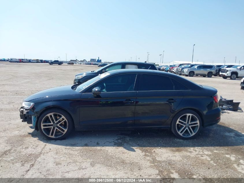 2018 Audi A3 2.0T Premium VIN: WAUAUGFF6J1093970 Lot: 39612500