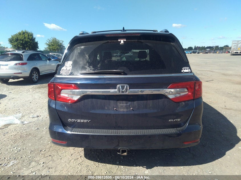 2019 Honda Odyssey Elite VIN: 5FNRL6H99KB062439 Lot: 39612505