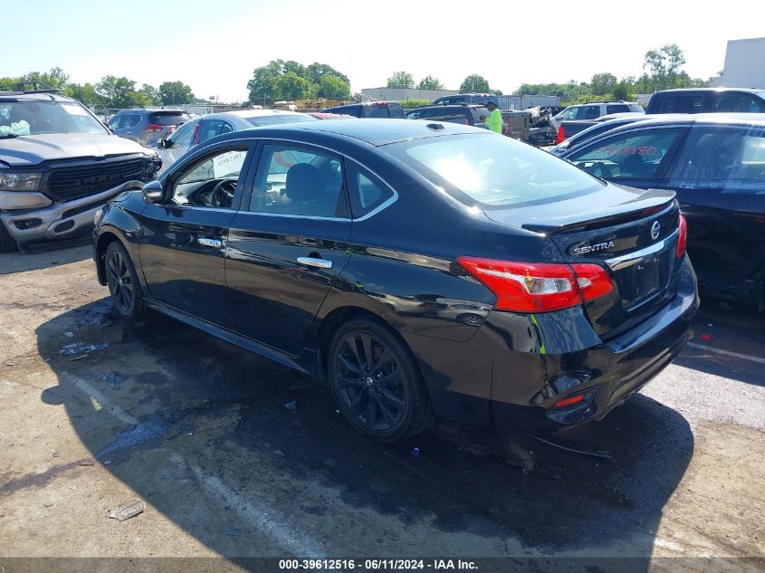 2017 Nissan Sentra Sr VIN: 3N1AB7AP1HY302677 Lot: 39612516