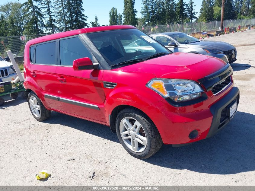 2011 Kia Soul + VIN: KNDJT2A26B7198178 Lot: 39612520