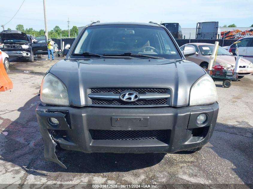 2008 Hyundai Tucson Limited V6/Se VIN: KM8JN12D88U831628 Lot: 39612528