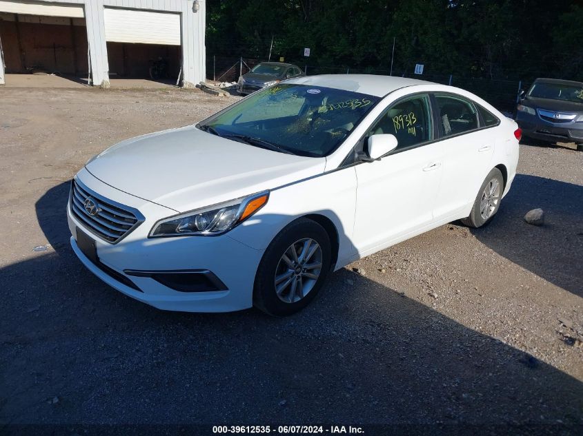 2016 Hyundai Sonata Se VIN: 5NPE24AF0GH349506 Lot: 39612535