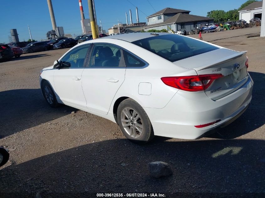 2016 Hyundai Sonata Se VIN: 5NPE24AF0GH349506 Lot: 39612535