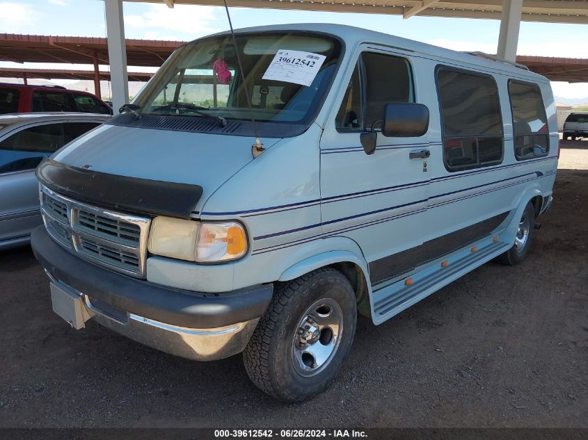 1996 Dodge Ram Van B2500 VIN: 2B6HB21Z8TK110839 Lot: 39612542